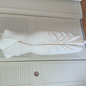 Dress The Population Cream Party Formal Club Dress Size S Small NWT!